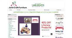 Desktop Screenshot of jonti-craft-furniture.com